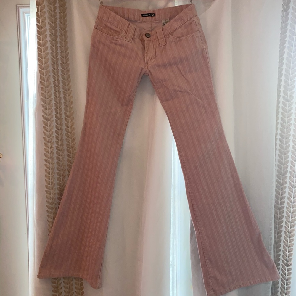 Pink corduroy Frankie B. Bell bottoms